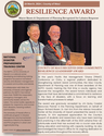 This is a picture of the news story showing Dr. Karl Kim awarding Maui County and Mr. Jim Buika accepting the award.